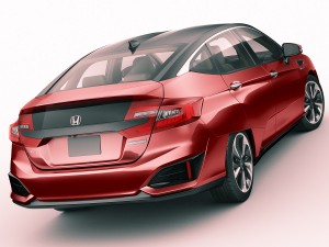 honda clarity fuel cell 2017 Modèle 3D