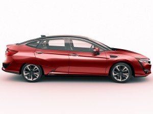 honda clarity fuel cell 2017 Modèle 3D