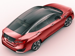 honda clarity fuel cell 2017 Modèle 3D