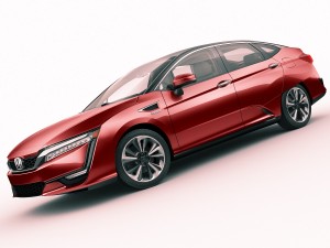 honda clarity fuel cell 2017 Modèle 3D