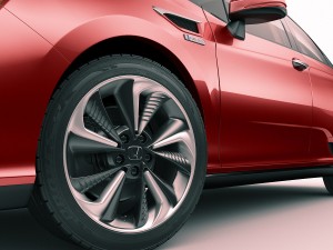 honda clarity fuel cell 2017 Modèle 3D