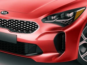 kia stinger gt 2017 3D Model