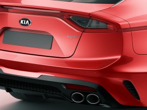 kia stinger gt 2017 Modèle 3D