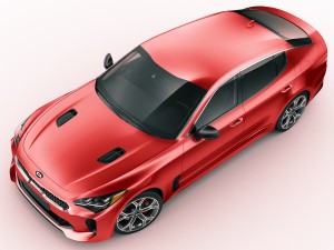 kia stinger gt 2017 Modèle 3D