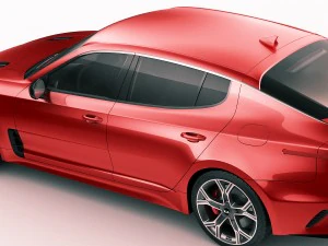 kia stinger gt 2017 3D Model