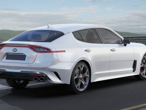 kia stinger gt 2017 Modèle 3D