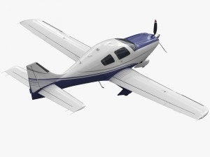cessna ttx 400 3D मॉडल