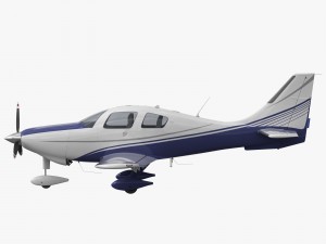 cessna ttx 400 3D मॉडल
