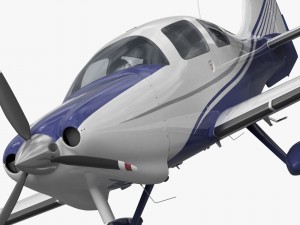 cessna ttx 400 3D मॉडल