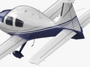 cessna ttx 400 3D मॉडल
