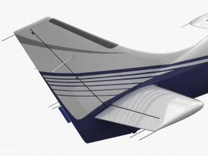 cessna ttx 400 3D Model
