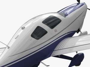 cessna ttx 400 3D मॉडल