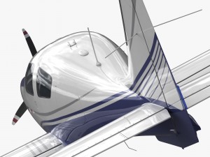 cessna ttx 400 3D मॉडल