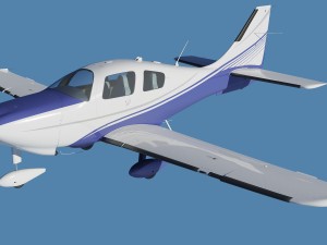 cessna ttx 400 3D मॉडल