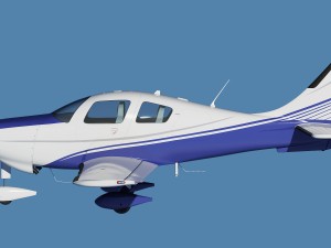 cessna ttx 400 3D मॉडल