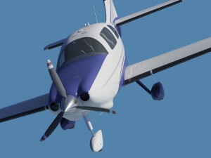 cessna ttx 400 3D मॉडल