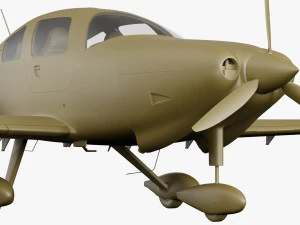 cessna ttx 400 3D Model