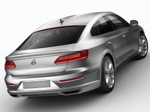 vw arteon 2018 Modelo 3D