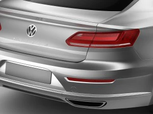 vw arteon 2018 3D Model
