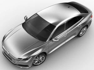 vw arteon 2018 3D Model