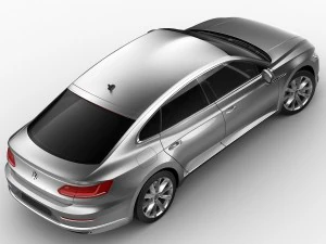 vw arteon 2018 3D Model