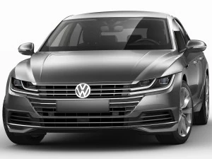 vw arteon 2018 3D Model