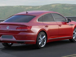 vw arteon 2018 3D Model