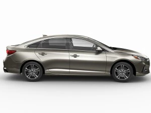hyundai sonata 2018 3D Model