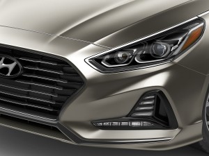 hyundai sonata 2018 3D Modell