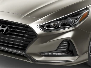 hyundai sonata 2018 3D Model