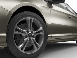 hyundai sonata 2018 3D Model