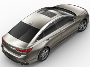 hyundai sonata 2018 3D Modell