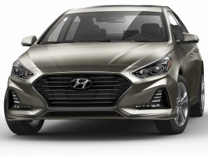 hyundai sonata 2018 3D Model