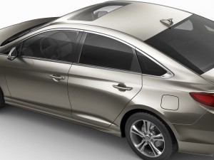 hyundai sonata 2018 3D Modell