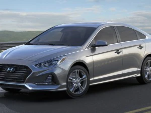 hyundai sonata 2018 3D Model