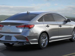 hyundai sonata 2018 3D Model