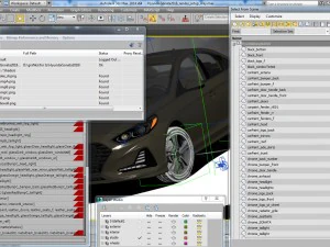 hyundai sonata 2018 3D Model