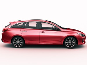 hyundai i30 tourer 2018 3D Модель