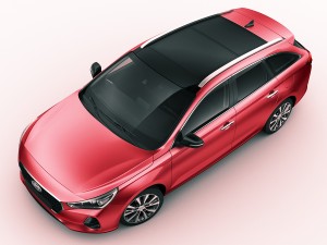 hyundai i30 tourer 2018 3D Модель
