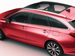 hyundai i30 tourer 2018 3D Модель