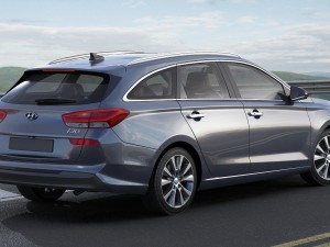 hyundai i30 tourer 2018 3D Модель
