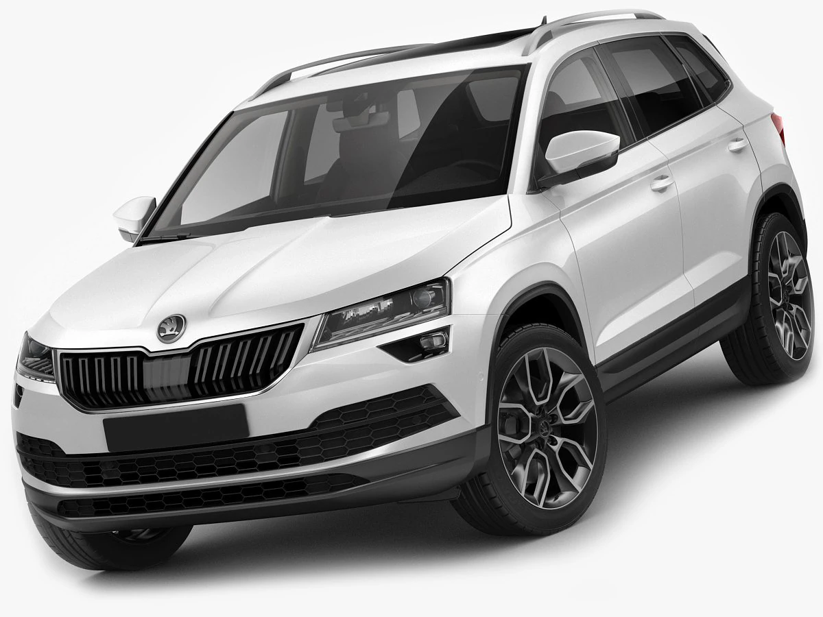 skoda karoq 2018 3D Model .c4d .max .obj .3ds .fbx .stl .blend