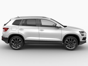 skoda karoq 2018 Modelo 3D