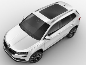 skoda karoq 2018 Modelo 3D
