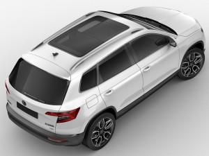 skoda karoq 2018 Modelo 3D