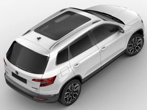 skoda karoq 2018 3D Model