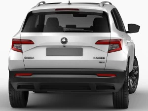 skoda karoq 2018 3D Model