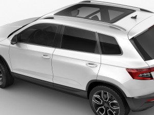 skoda karoq 2018 Modelo 3D
