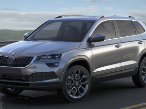 skoda karoq 2018 Modelo 3D