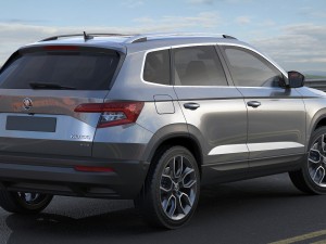 skoda karoq 2018 Modelo 3D